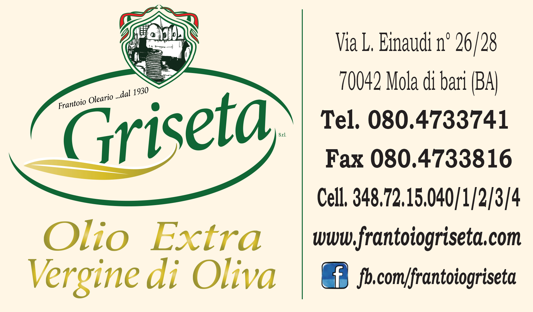 GRISETA SRL Soc. Agricola