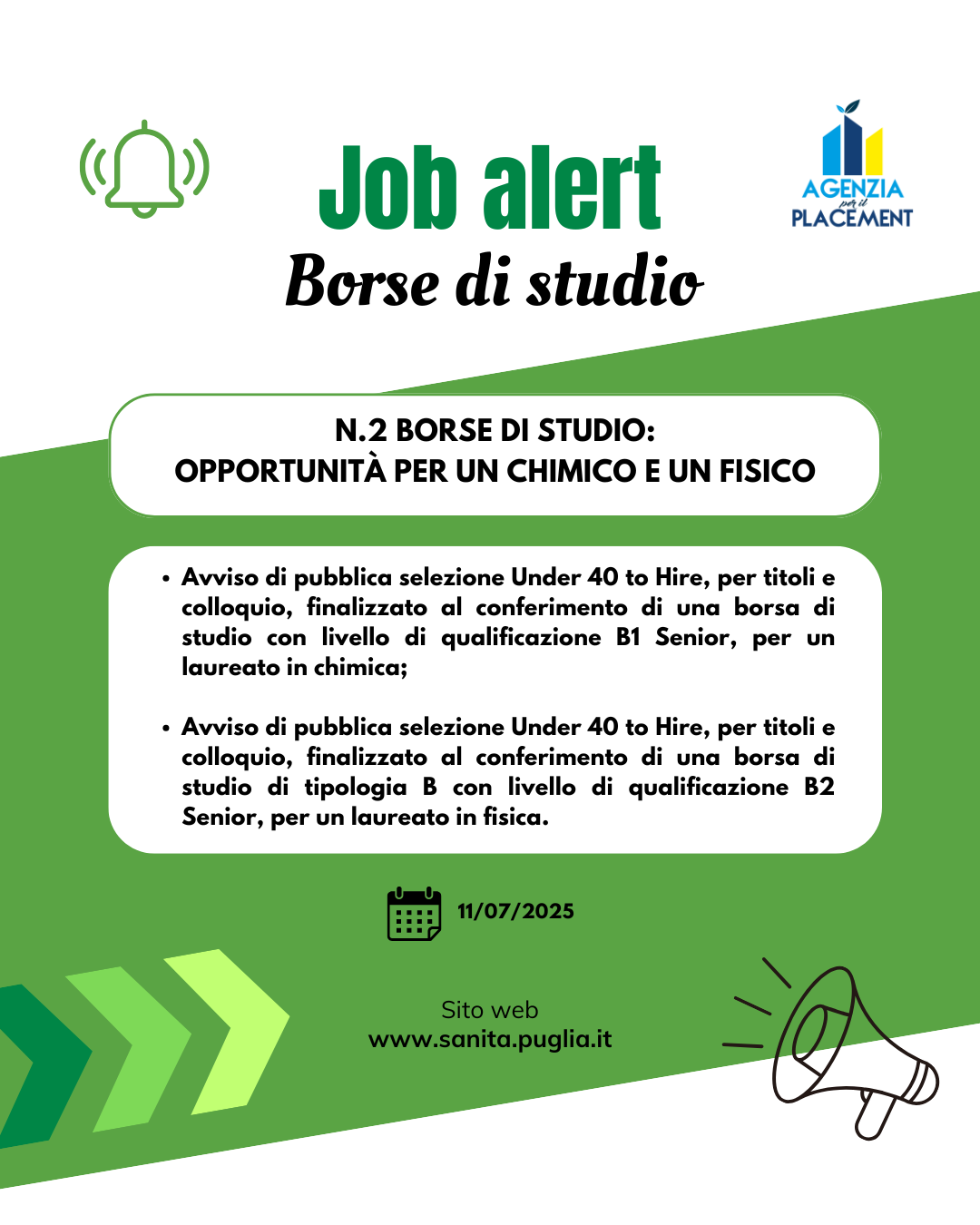 Borse di studio under 40