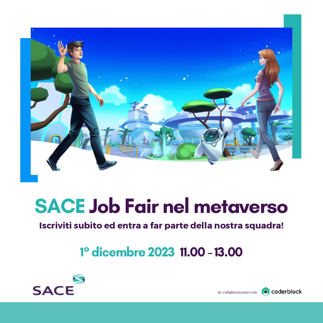 SACE Job Fair nel Metaverso