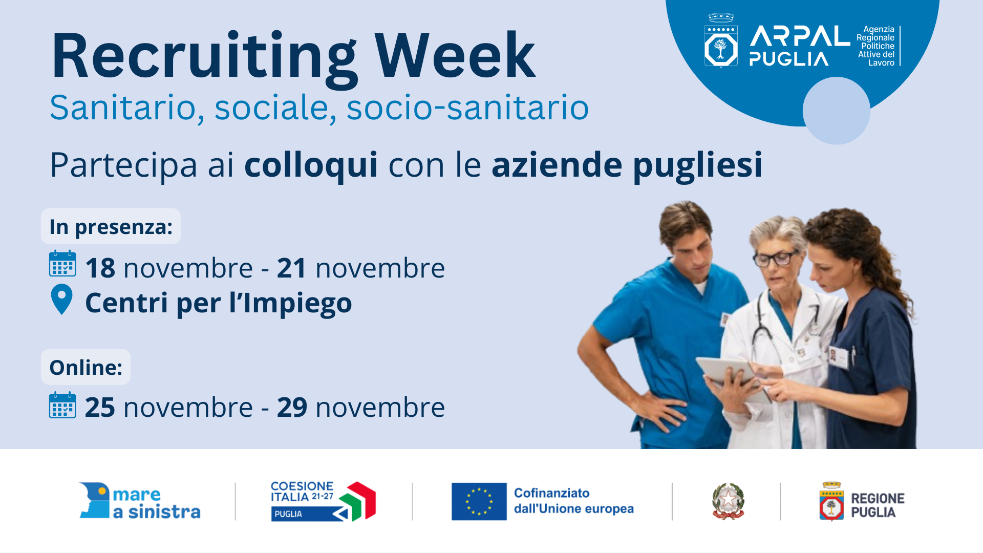 Recruiting Week - Arpal Puglia